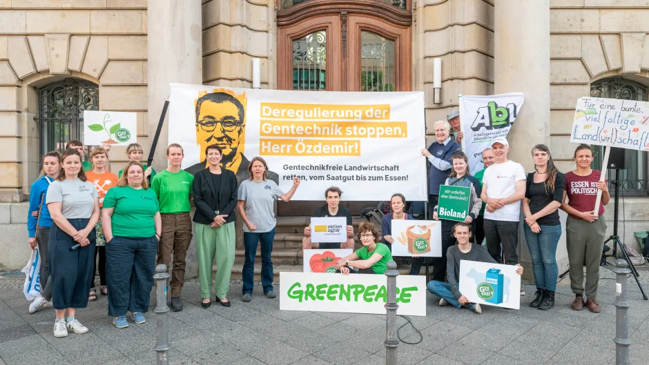 Protest Neue Gentechnik